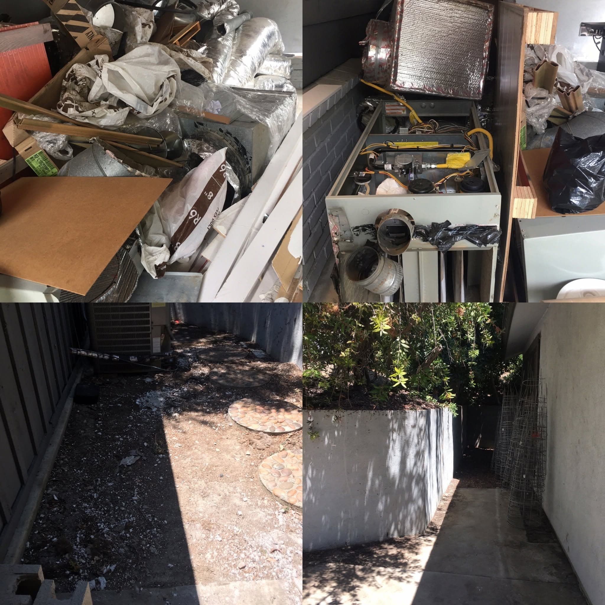 Post-construction cleanup